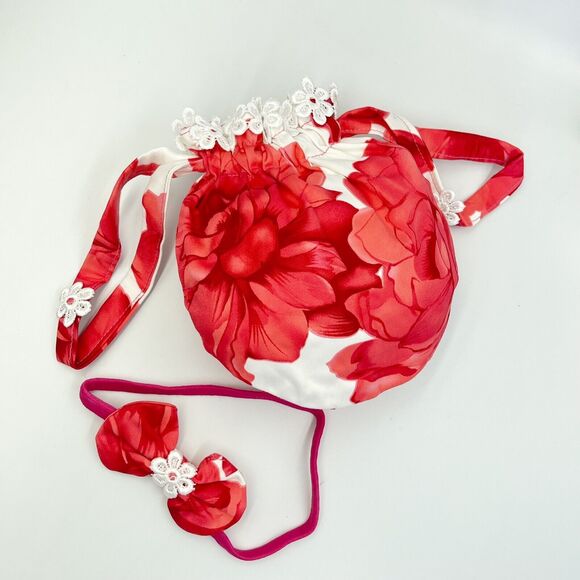 Girls Accessories Floral Purse Bag & Headband Set - Picture 13 of 16